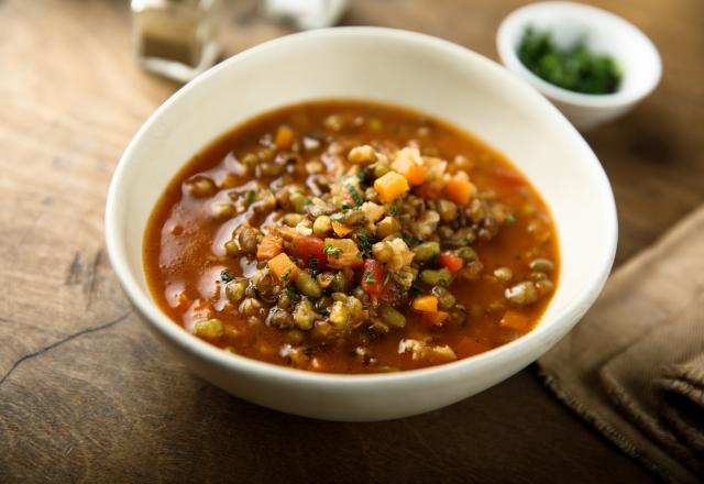 Soupe de lentilles au thermomix