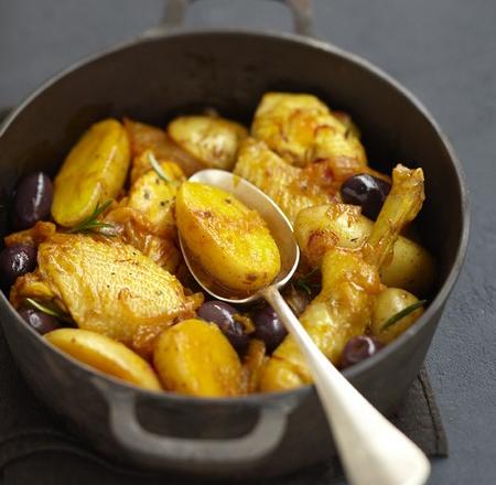 Cocotte de poulet et pommes de terre Princesse Amandine