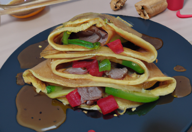 Crêpes d'asie