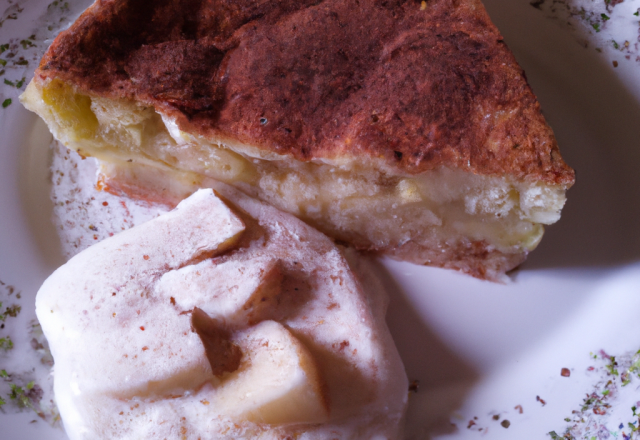 Gâteau au yaourt et aux pommes économique