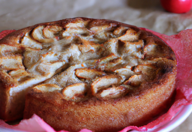 Gâteau aux pommes sans gluten