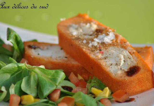 Terrine de lotte à la tomate