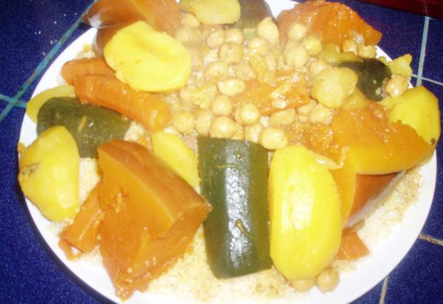 Couscous aux légumes facile