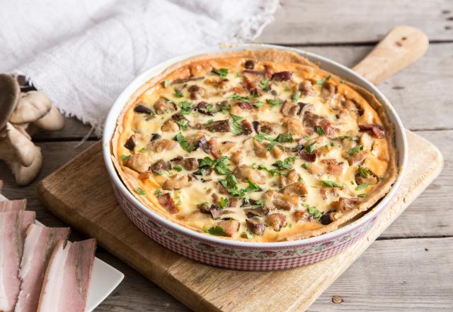 Que servir avec une tarte ou une tourte pour un repas équilibré ?