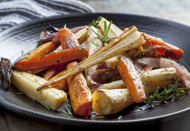 Salades de légumes rôtis : Le truc qui va vous faire adorer les légumes d'hiver