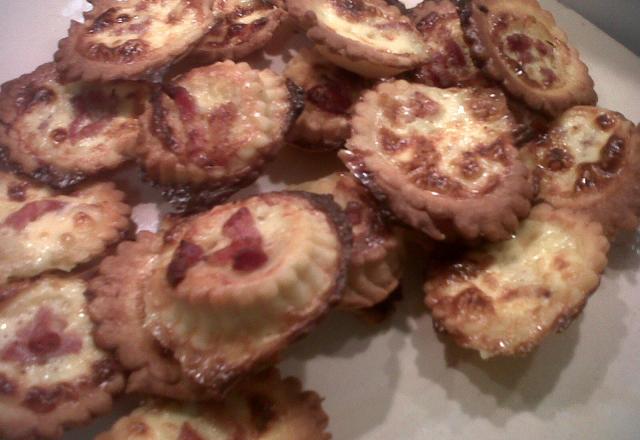 Mini quiches apéritives