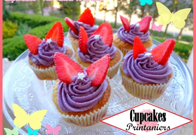 Cupcakes printaniers maison