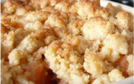 Crumble de saumon épinard