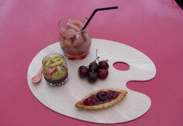 Goûter sous les cerisiers