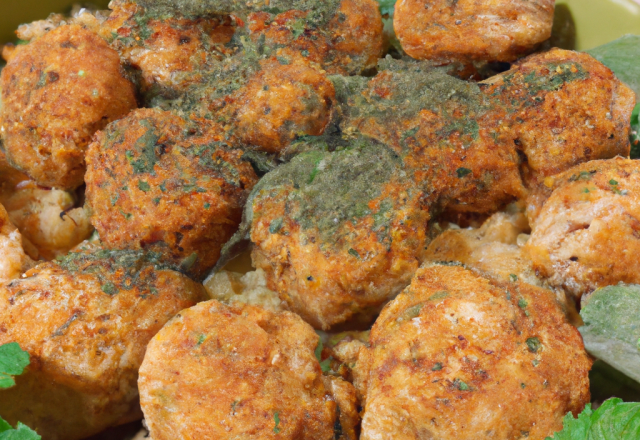 Boulettes de poulet aux épices