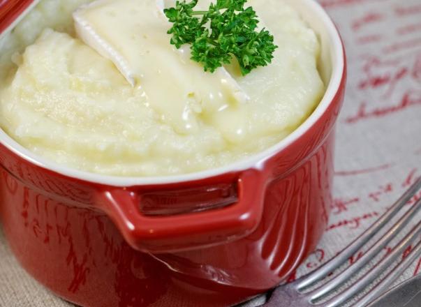 Purée de patate douce au Camembert Cœur de Lion