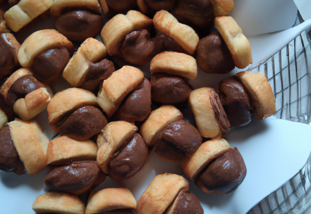 Petits croquants de nutella