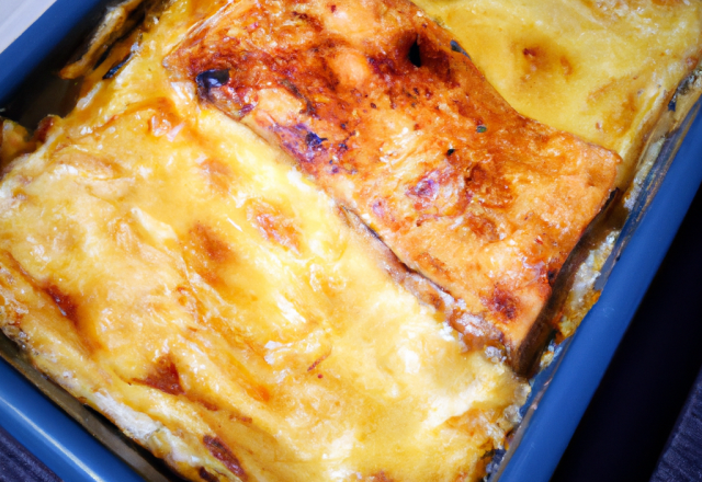 Lasagnes coco poisson