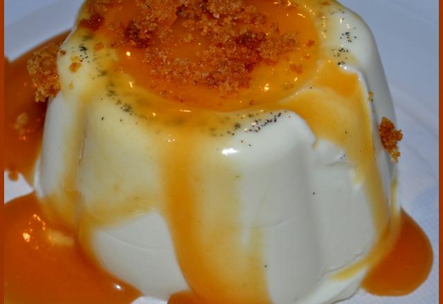 Panna cotta caramel