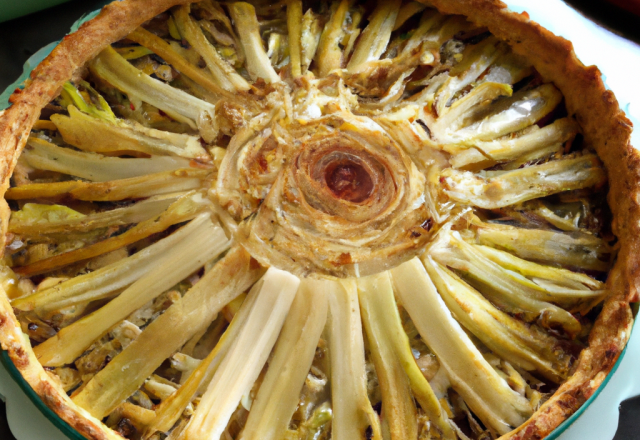 Tarte aux endives maison