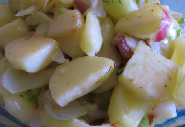 Salade de pommes de terre au lard