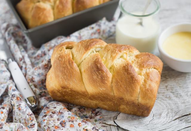 Brioche allégée en matières grasses