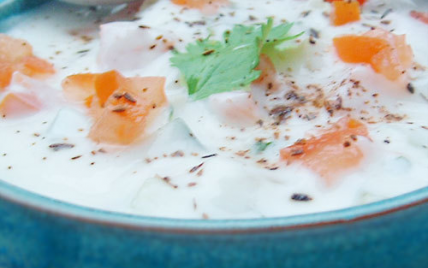 Recette indienne le Raita