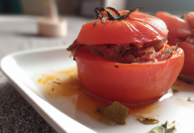 Tomate farcie pour une esseulée