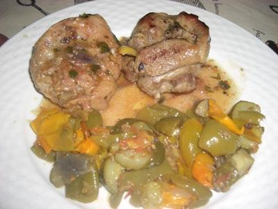 Osso buco de dinde aux écorces de citron