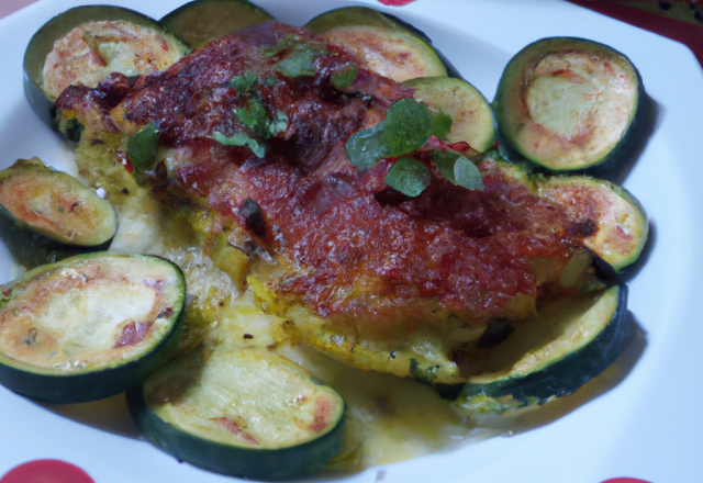 Gratin de courgette revisité