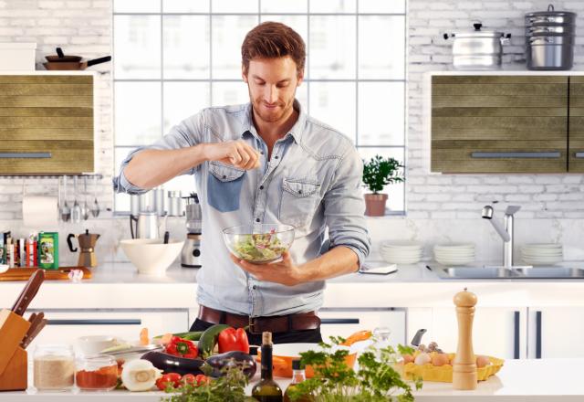 Les hommes qui mangent des légumes sont plus sexy