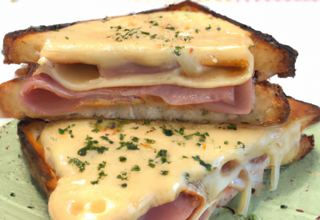 Croque monsieur à personnaliser