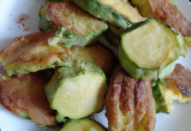 Beignets de courgettes express