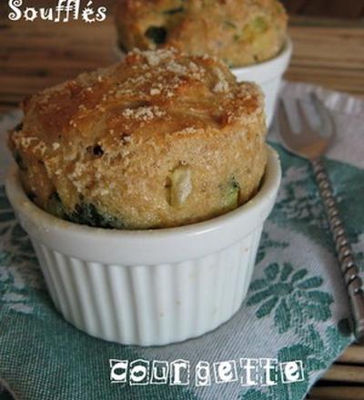 Soufflés de courgette au parmesan maison