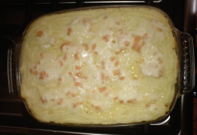 Hachis parmentier de poulet