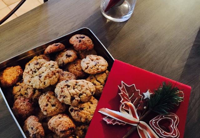 Cookies moelleux aux pépites de chocolat