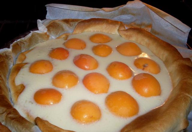 Tarte à l'abricot