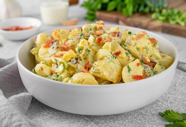 Salade de pomme de terre traditionnelle