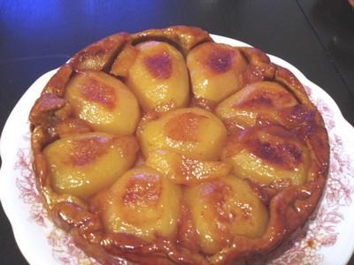 Tarte tatin au gingembre