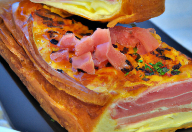 Cake jambon gouda