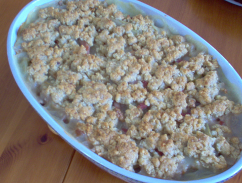 Côtes de blettes façon crumble