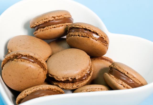 Macarons au chocolat de mon enfance