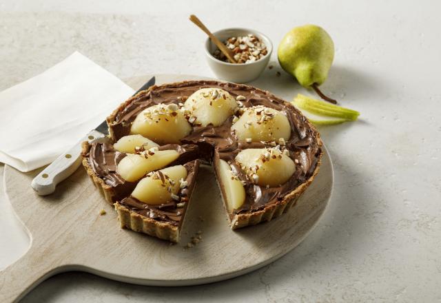 Tarte Poire-Chocolat