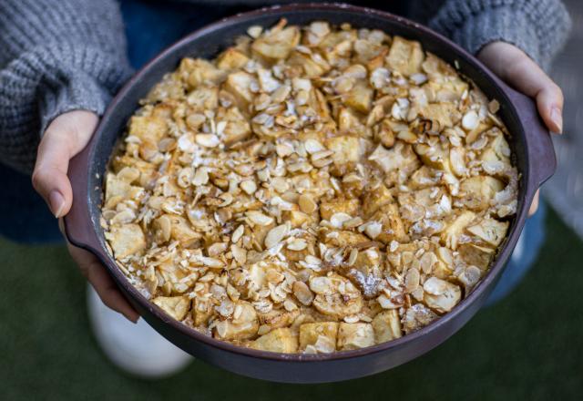 Clafoutis allégé pommes et amandes