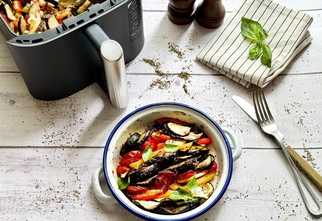 Ratatouille au Air Fryer