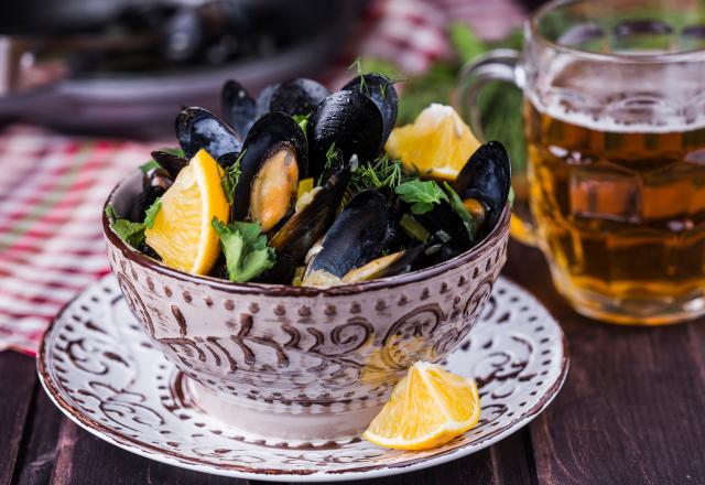 Moules à la bière au Cookeo