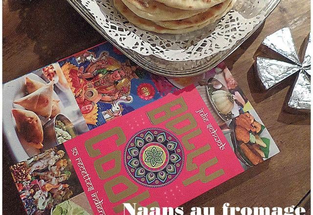 Naans au fromage ou cheese naans