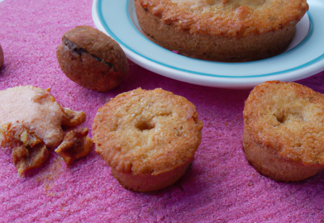 Biscuit moelleux aux noix du Périgord et à la crème de noix maison