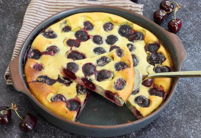 Clafoutis "moelleux" aux cerises