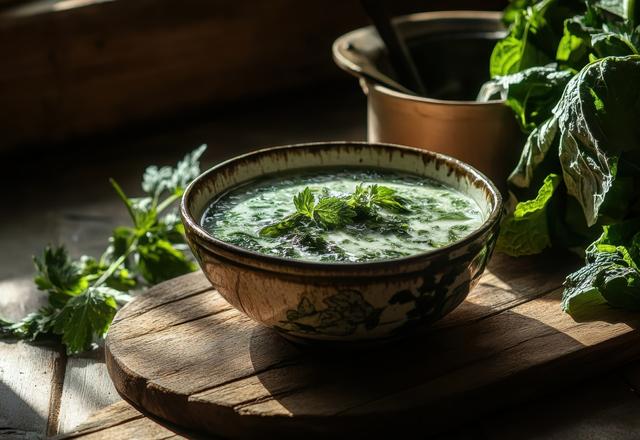 Soupe de choux vert au thermomix