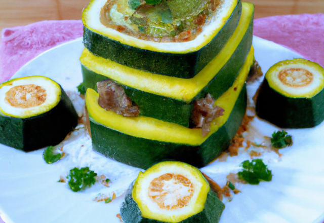 Terrine de courgettes d'orient