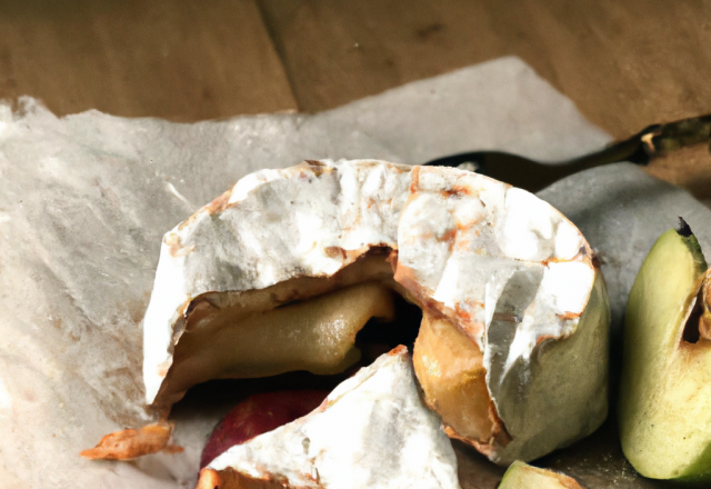 Croquant de camembert aux pommes