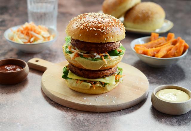 Ce burger veggie façon Big Mac va vous bluffer