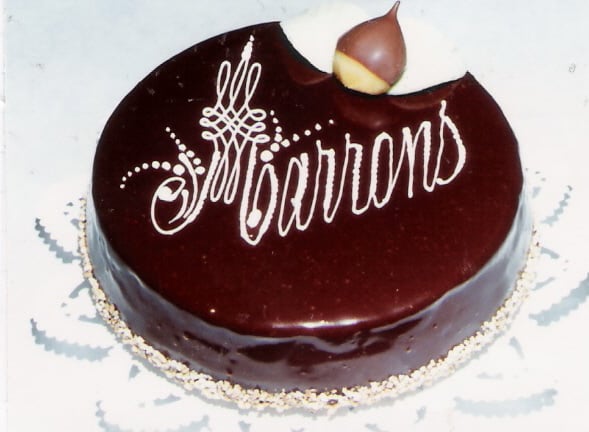 Entremets aux marrons maison