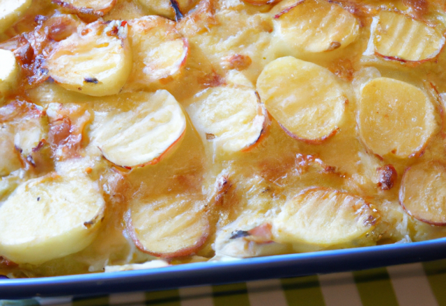 Gratin lyonnais de pommes de terre